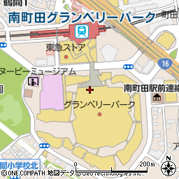 ココカラファイン薬局南町田グランベリーパーク店周辺の地図