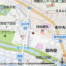 長野県飯田市鼎西鼎605周辺の地図