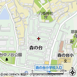 神奈川県横浜市緑区森の台27周辺の地図