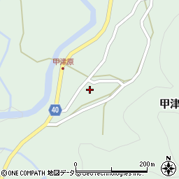 滋賀県米原市甲津原517周辺の地図
