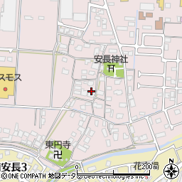 鳥取県鳥取市安長343周辺の地図