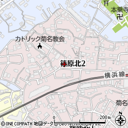 メゾン・菊名Ｂ棟周辺の地図