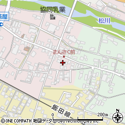 長野県飯田市鼎上茶屋3204周辺の地図