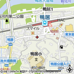 青柳菓子舗周辺の地図