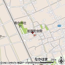 鳥取県境港市新屋町821周辺の地図