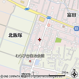 千葉県大網白里市富田2111周辺の地図