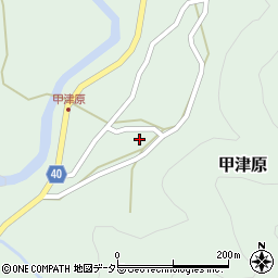 滋賀県米原市甲津原555周辺の地図