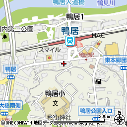 養老乃瀧 鴨居店周辺の地図