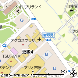 千葉日産市原店周辺の地図