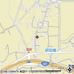 島根県松江市福原町430周辺の地図