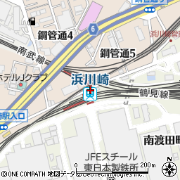 浜川崎商店周辺の地図