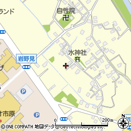 千葉県市原市岩野見602-13周辺の地図