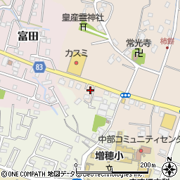 千葉県大網白里市柿餅6周辺の地図