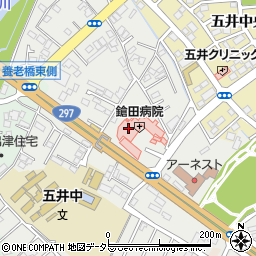 医療法人 鎗田病院周辺の地図