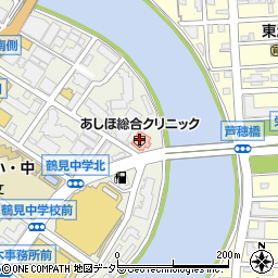 あしほ総合クリニック周辺の地図