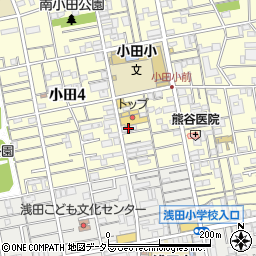 キッチンオリジン　川崎小田店周辺の地図