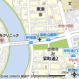 神奈川県横浜市鶴見区栄町通周辺の地図