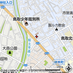 明光義塾　鳥取城北教室周辺の地図