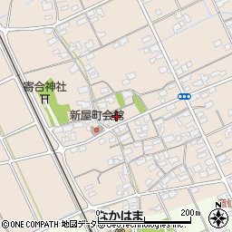 鳥取県境港市新屋町604周辺の地図