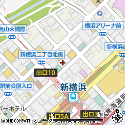 鐘通株式会社　横浜営業所周辺の地図