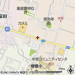 千葉県大網白里市柿餅108周辺の地図