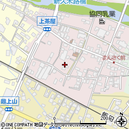 長野県飯田市鼎上茶屋周辺の地図