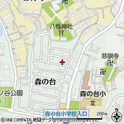 松井テラス周辺の地図