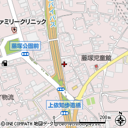 神奈川県厚木市上依知1370-10周辺の地図