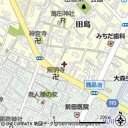 鳥取県鳥取市田島453周辺の地図