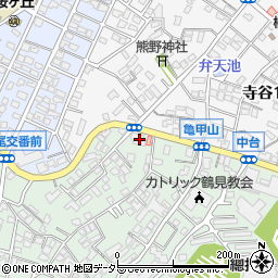 神奈川県横浜市鶴見区東寺尾中台17-20周辺の地図