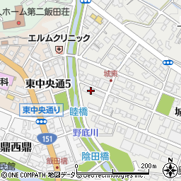 飯田運送周辺の地図