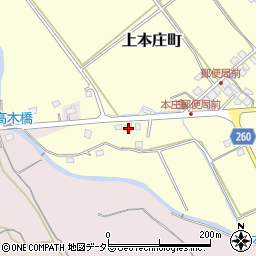 島根県松江市上本庄町606周辺の地図