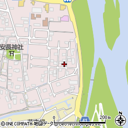 鳥取県鳥取市安長448周辺の地図