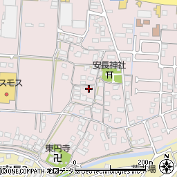 鳥取県鳥取市安長周辺の地図