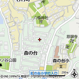 神奈川県横浜市緑区森の台28周辺の地図
