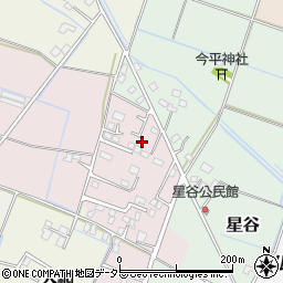 千葉県大網白里市富田1977-6周辺の地図