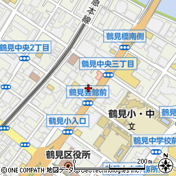 ガスト鶴見中央店周辺の地図
