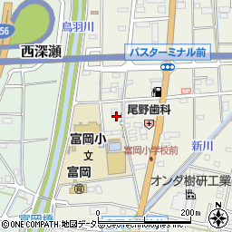 岐阜県山県市東深瀬57周辺の地図