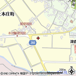 島根県松江市上本庄町448周辺の地図