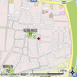 鳥取県鳥取市安長376周辺の地図