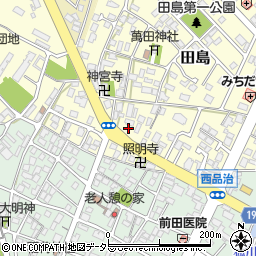 鳥取県鳥取市田島462周辺の地図