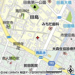 鳥取県鳥取市田島438-1周辺の地図