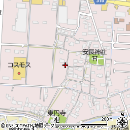 鳥取県鳥取市安長345周辺の地図