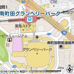 神田グリル 南町田グランベリーパーク店周辺の地図