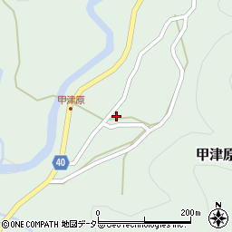 滋賀県米原市甲津原524周辺の地図