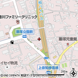 神奈川県厚木市上依知1217周辺の地図