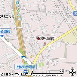 神奈川県厚木市上依知1376-1周辺の地図