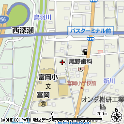 岐阜県山県市東深瀬61周辺の地図