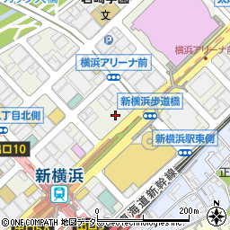 リパーク新横浜３丁目第７駐車場周辺の地図