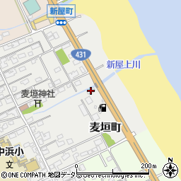 格安タイヤショップトレッド鳥取境港店周辺の地図